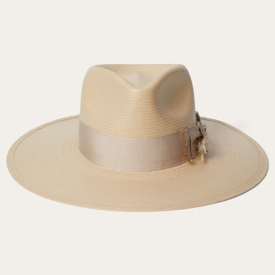 Stetson Atacama Straw Fedora Black Best