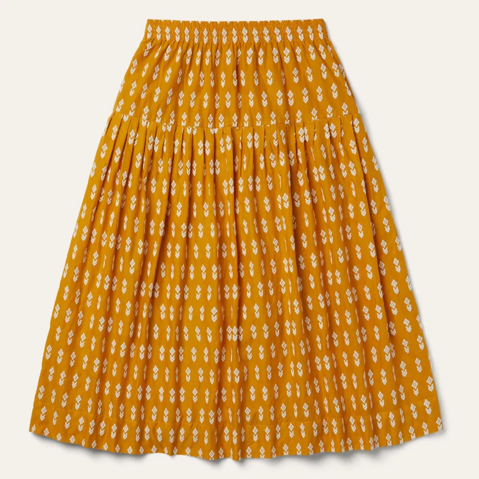 Stetson Aztec Skirt Yellow Flash Sale