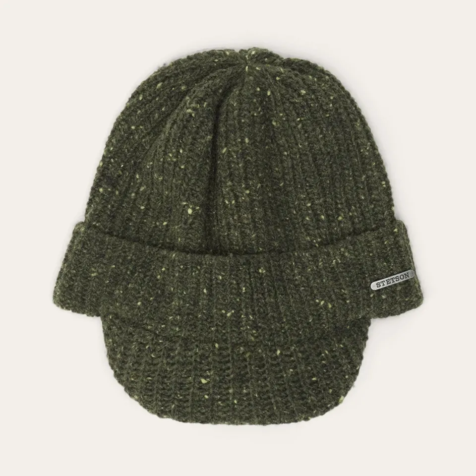 Stetson Beanie Wool Green Flash Sale