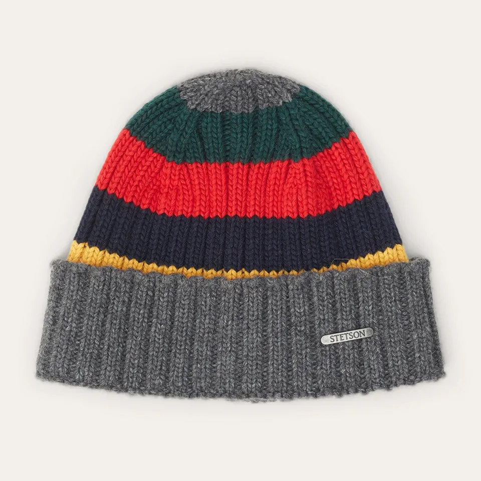 Stetson Beanie Wool multi Cheap