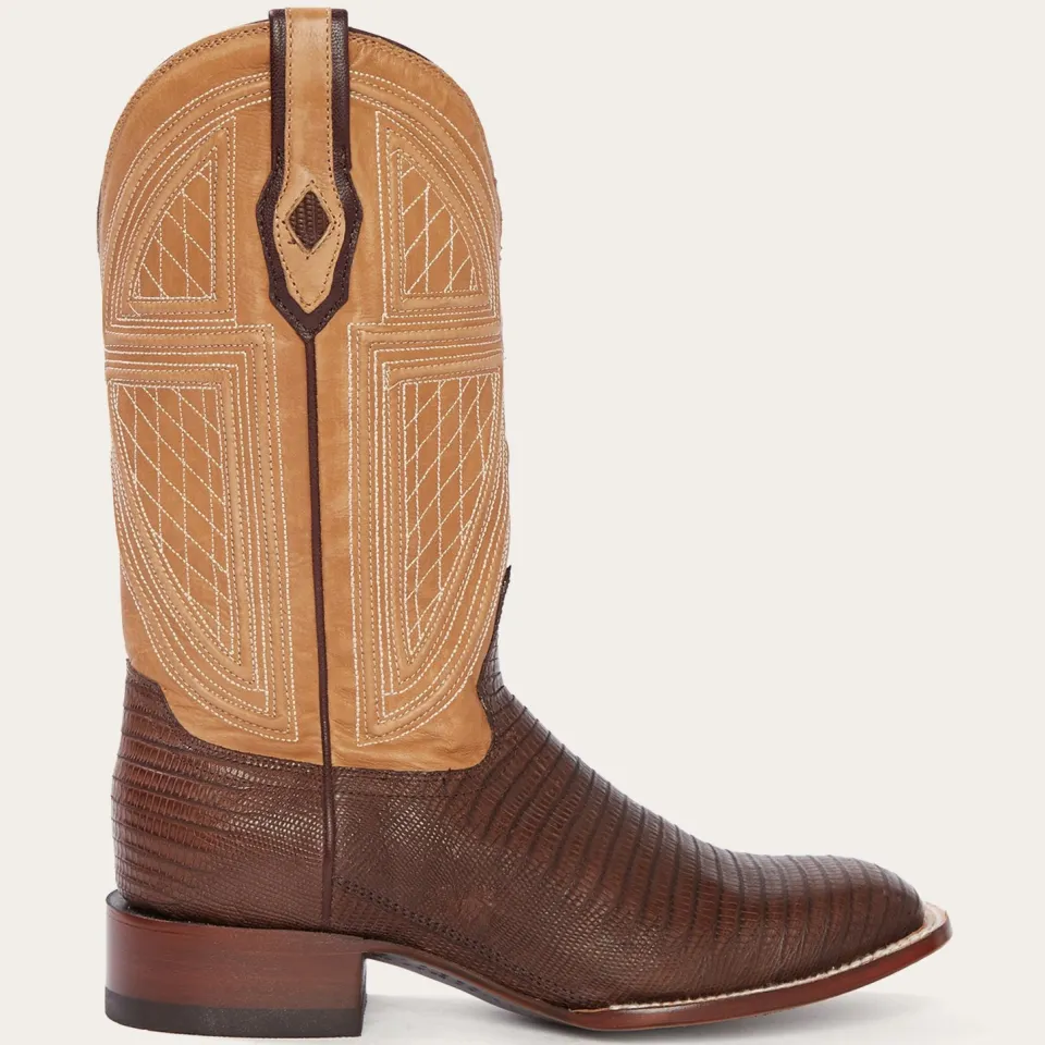 Stetson Beaumont Shark Cowboy Boot Brown Fashion