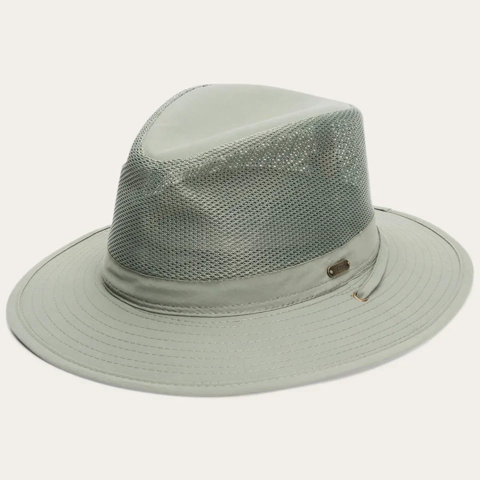 Stetson Berghund 'No Fly Zone' Mesh Hat Willow Best Sale