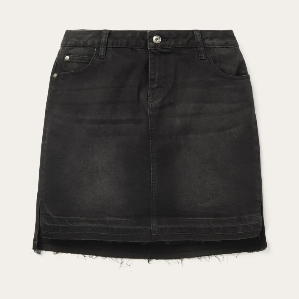 Stetson Denim 5-Pocket Skirt Black Store