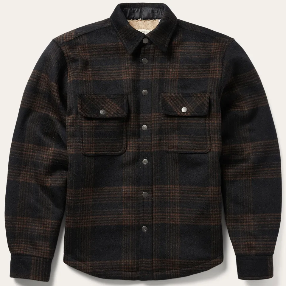 Stetson Black  Tan Jac-Shirt Brown Cheap