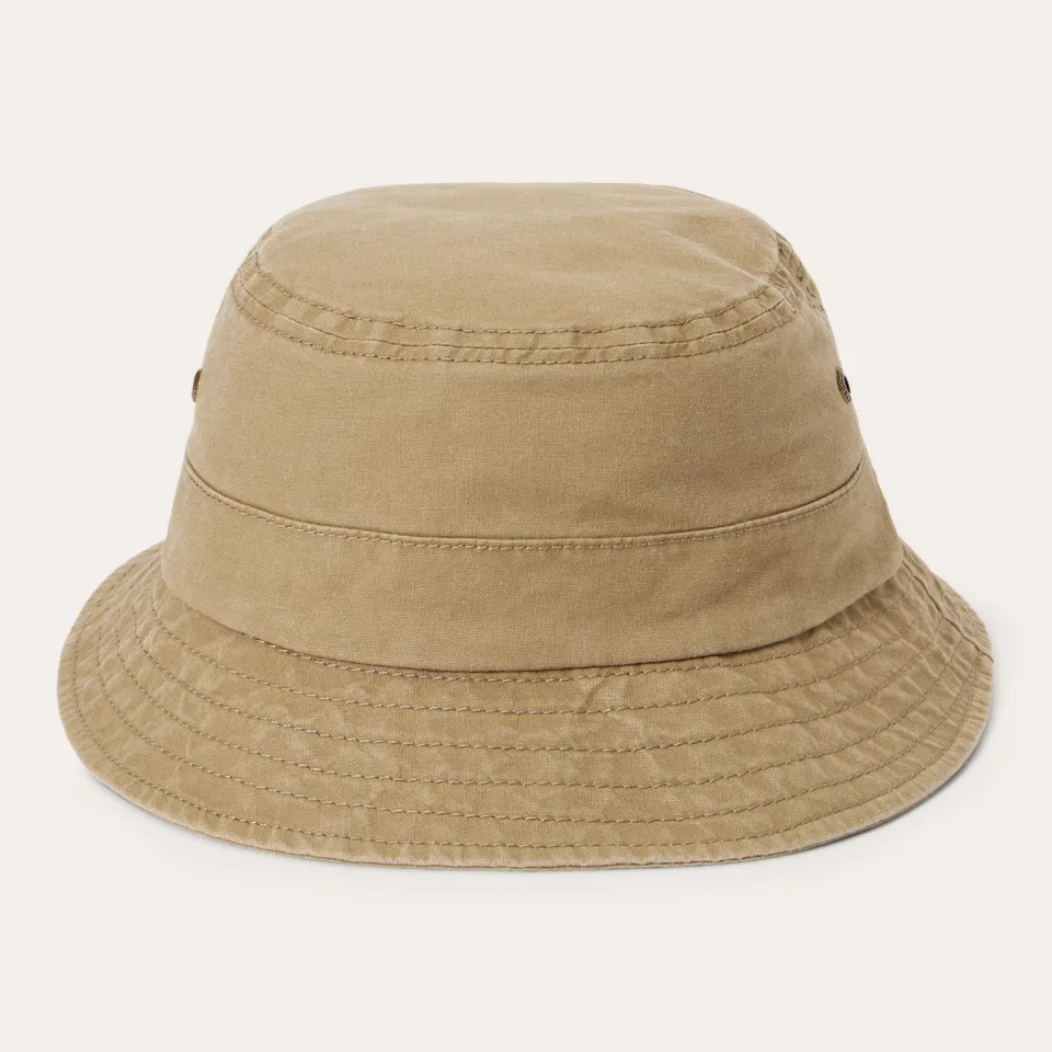 Stetson Bucket Delave Organic Cotton Olive Store