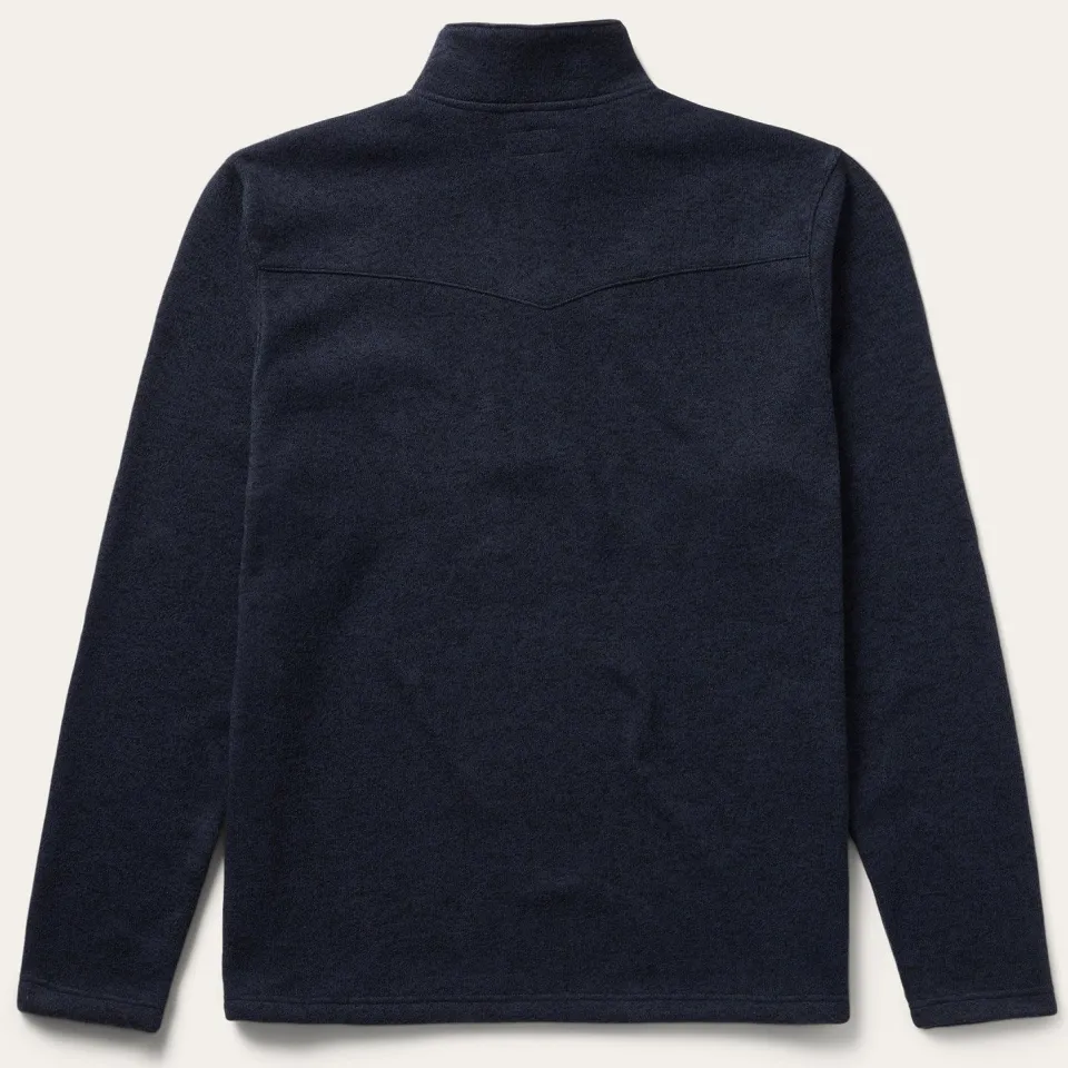 Stetson Button-Front Pullover Knit Sweater Blue Store