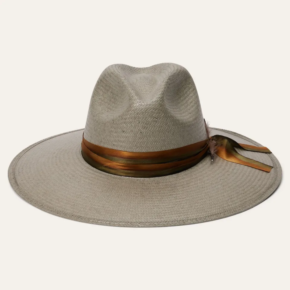 Stetson Caelus Straw Fedora Seafoam Online