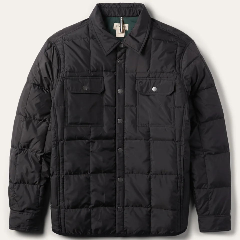 Stetson Crushable Parachute Jacket Black Outlet