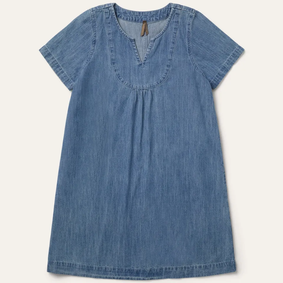 Stetson Denim Swing Dress Blue Outlet