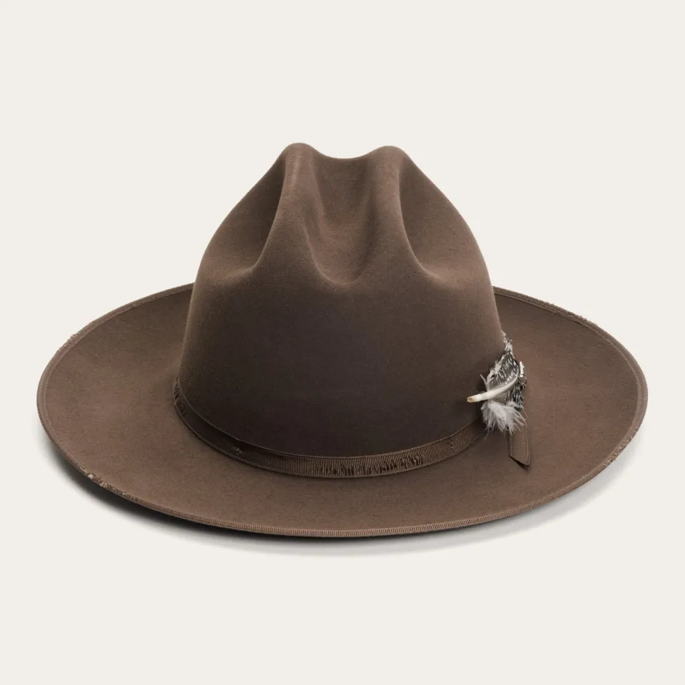 Stetson 1865 Distressed Open Road Royal Deluxe Walnut Shop