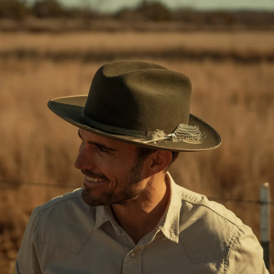 Stetson 1865 Distressed Open Road Royal Deluxe Silverbelly Best