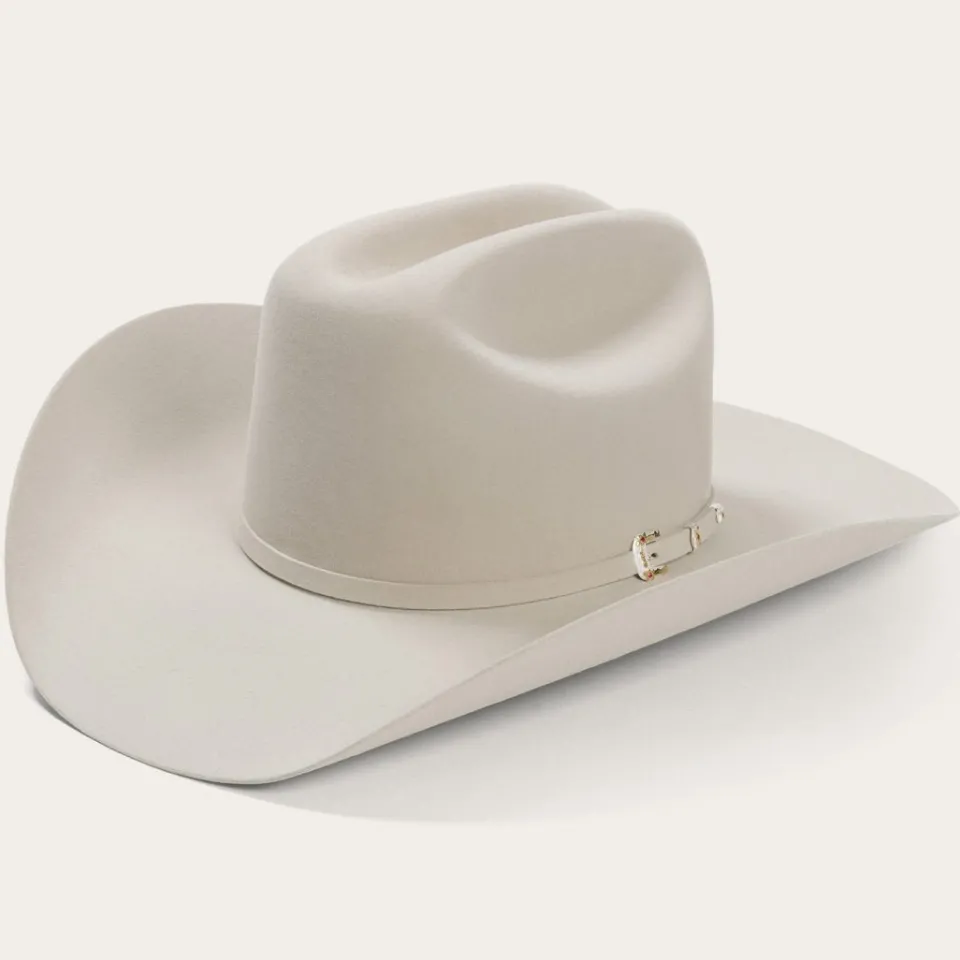 Stetson El Patron 75 Premier 30X Cowboy Hat Silverbelly Best Sale