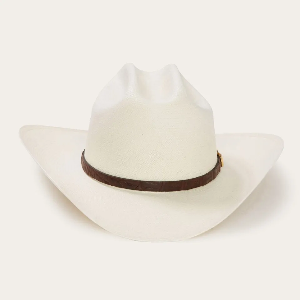 Stetson Evilla De Oro 1000X Straw Cowboy Hat Natural Clearance