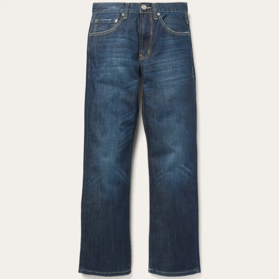 Stetson 1312 Fit Destructed Jeans Blue Fashion