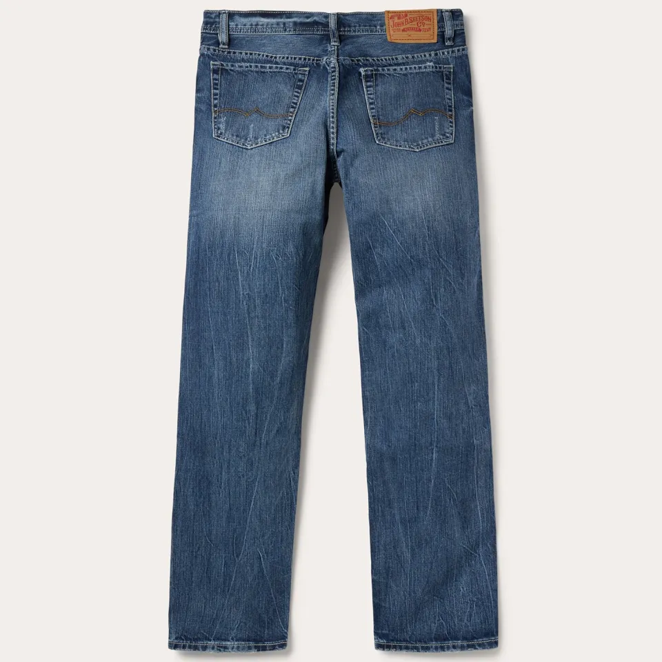 Stetson 1520 Fit Standard Straight Leg Jean Blue Outlet