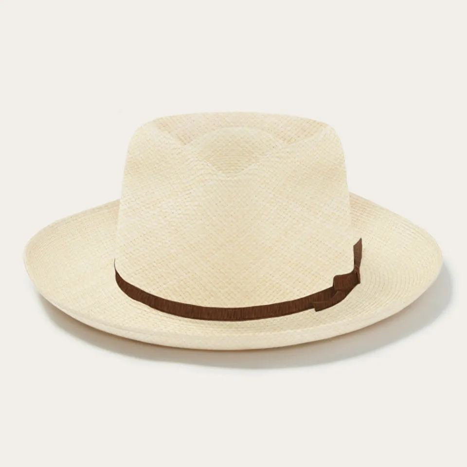 Stetson Forty Eight Panama Fedora Natural New