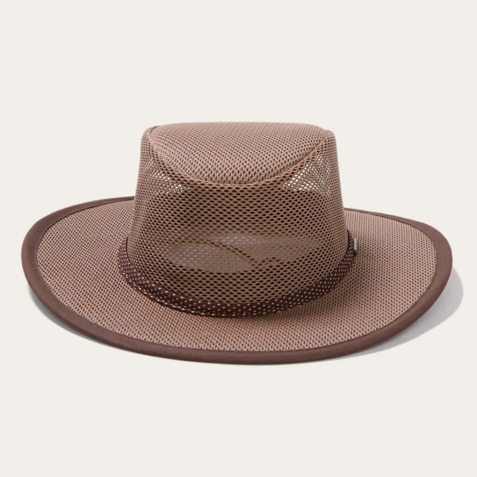 Stetson Grand Canyon Mesh Safari Hat Walnut New