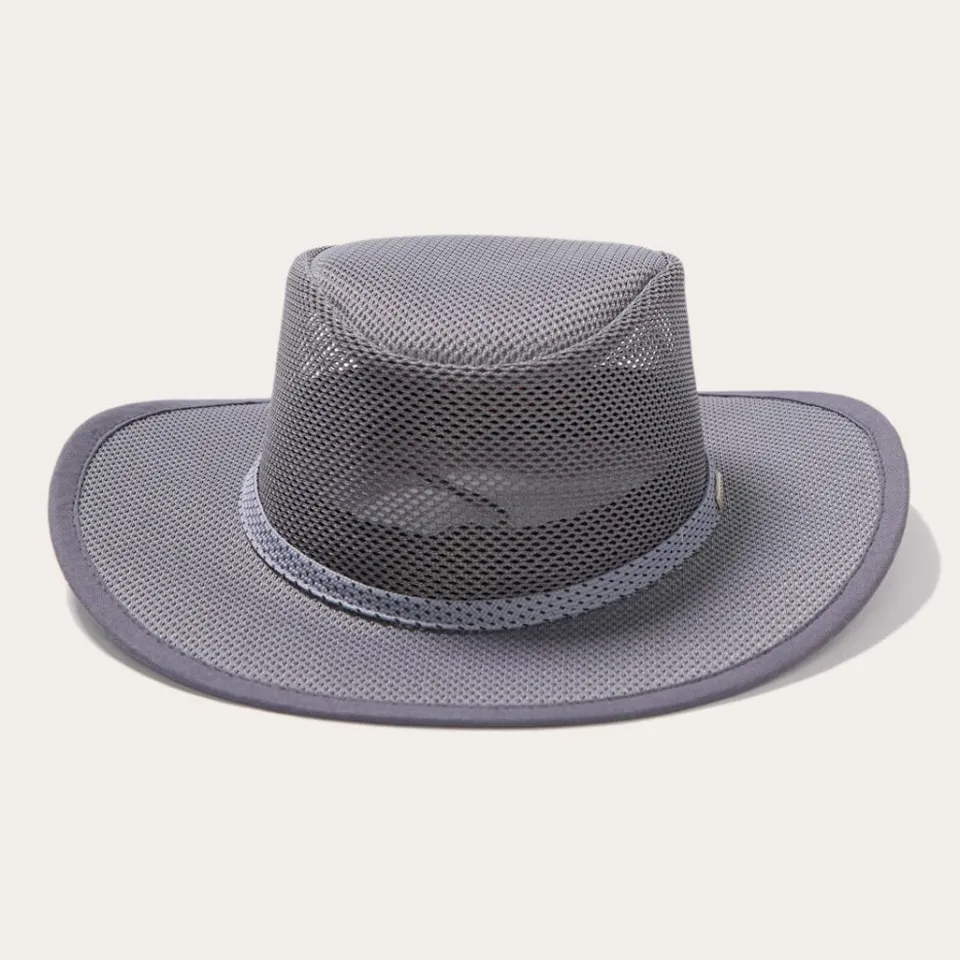 Stetson Grand Canyon Mesh Safari Hat Charcoal Sale