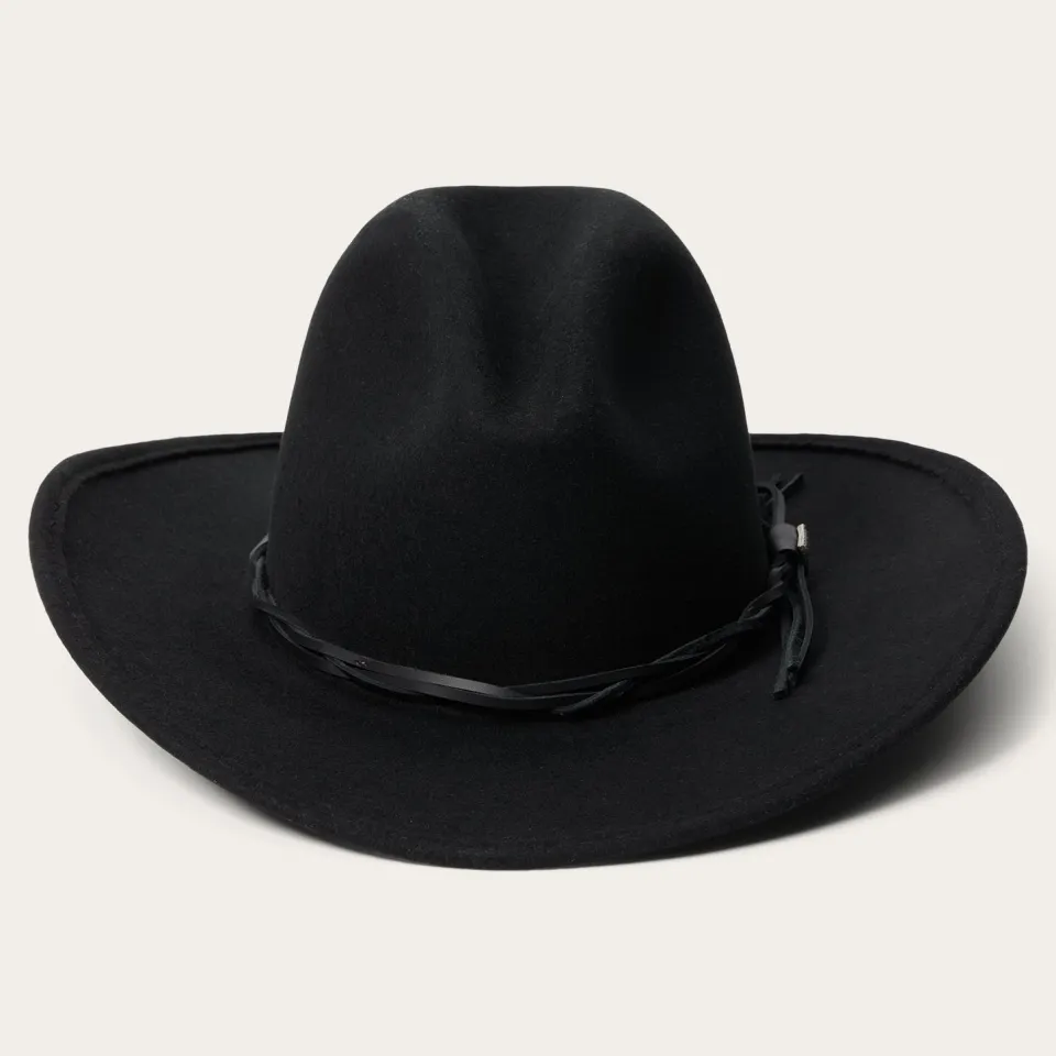 Stetson Gus Crushable Outdoor Hat Black Flash Sale