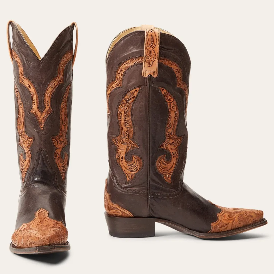 Stetson Hartley Boots Brown New