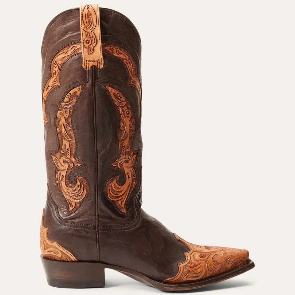 Stetson Hartley Boots Brown New