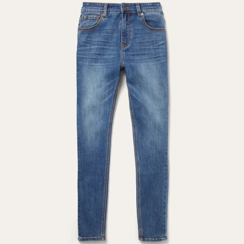 Stetson 902 High Waist Skinny Fit Jeans Blue Online