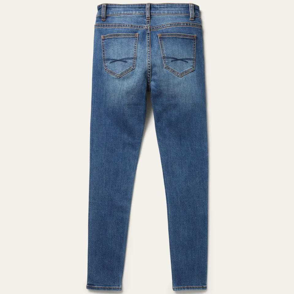 Stetson 902 High Waist Skinny Fit Jeans Blue Online