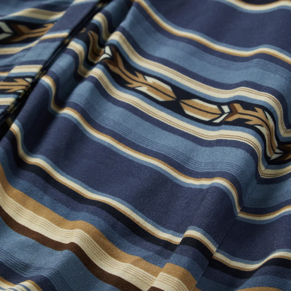 indigo_serape_print_dress_3.webp Stetson Indigo Serape Print Dress Blue Fashion