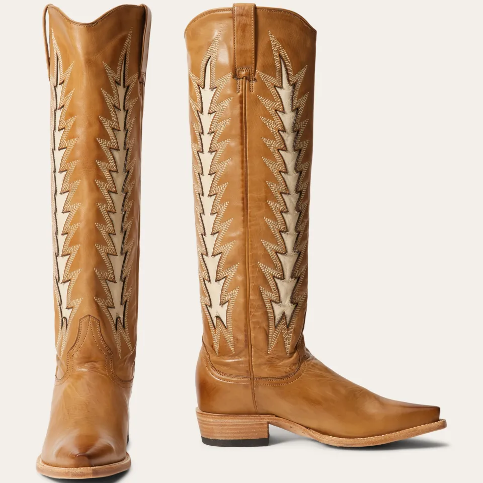 Stetson Johnnie Boots Brown Hot