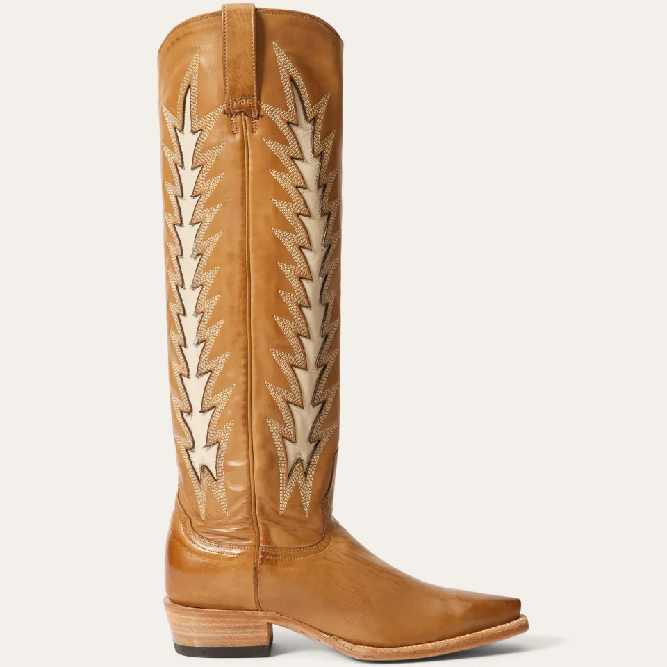 Stetson Johnnie Boots Brown Hot