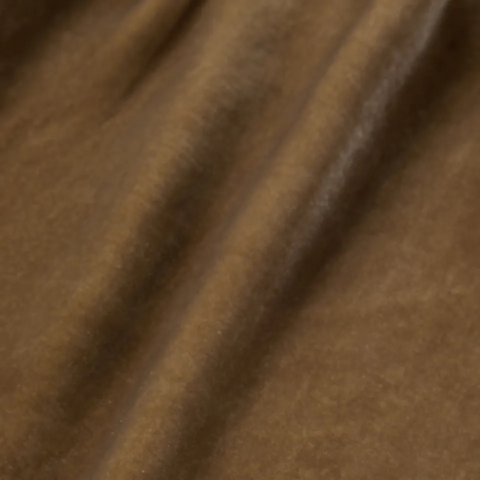 khaki_velvet_babydoll_dress_3.webp Stetson Khaki Velvet Babydoll Dress Copper Best