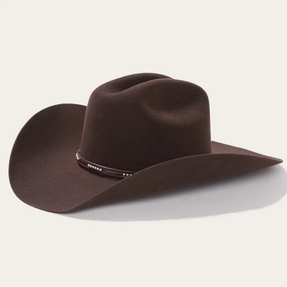 Stetson 72 Llano 4X Cowboy Hat Chocolate Best