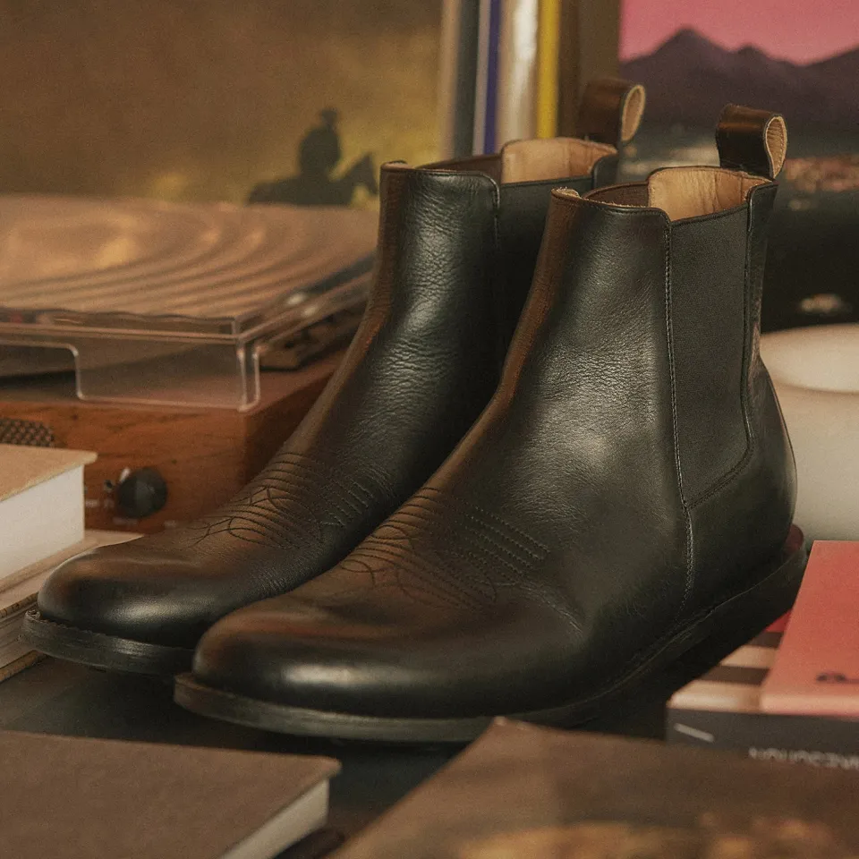 Stetson Matt McCormick For Limited-Edition Beat Boot Black Cheap