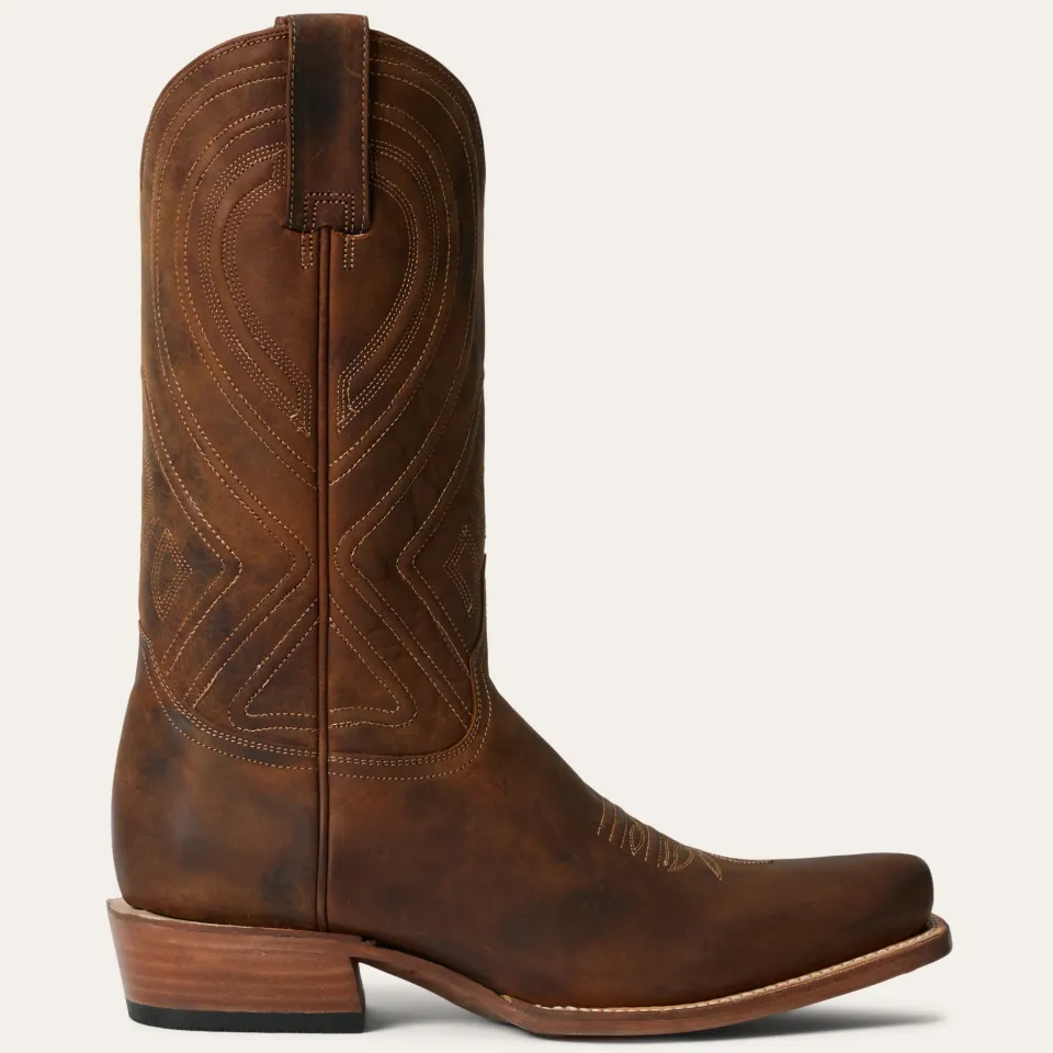 Stetson Mossman Boot Brown New