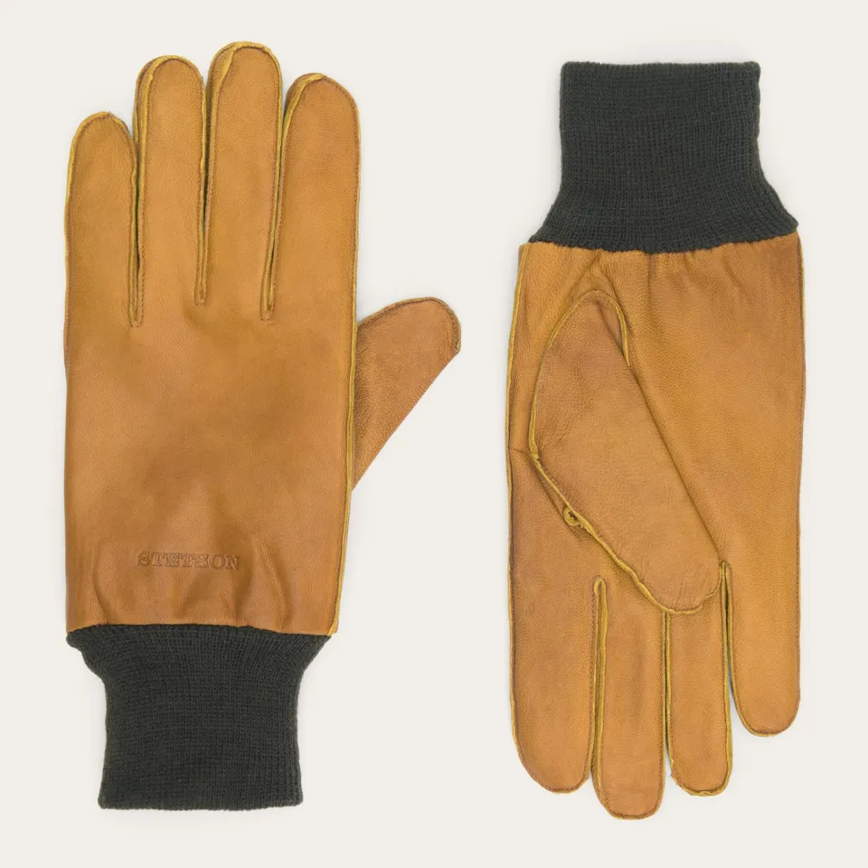 Stetson Nappa Gloves Beige Shop