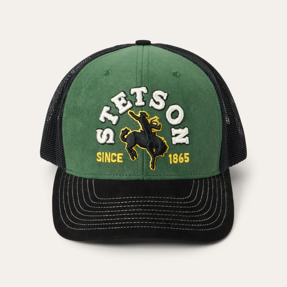 Stetson Cowboy Trucker Cap Olive Flash Sale