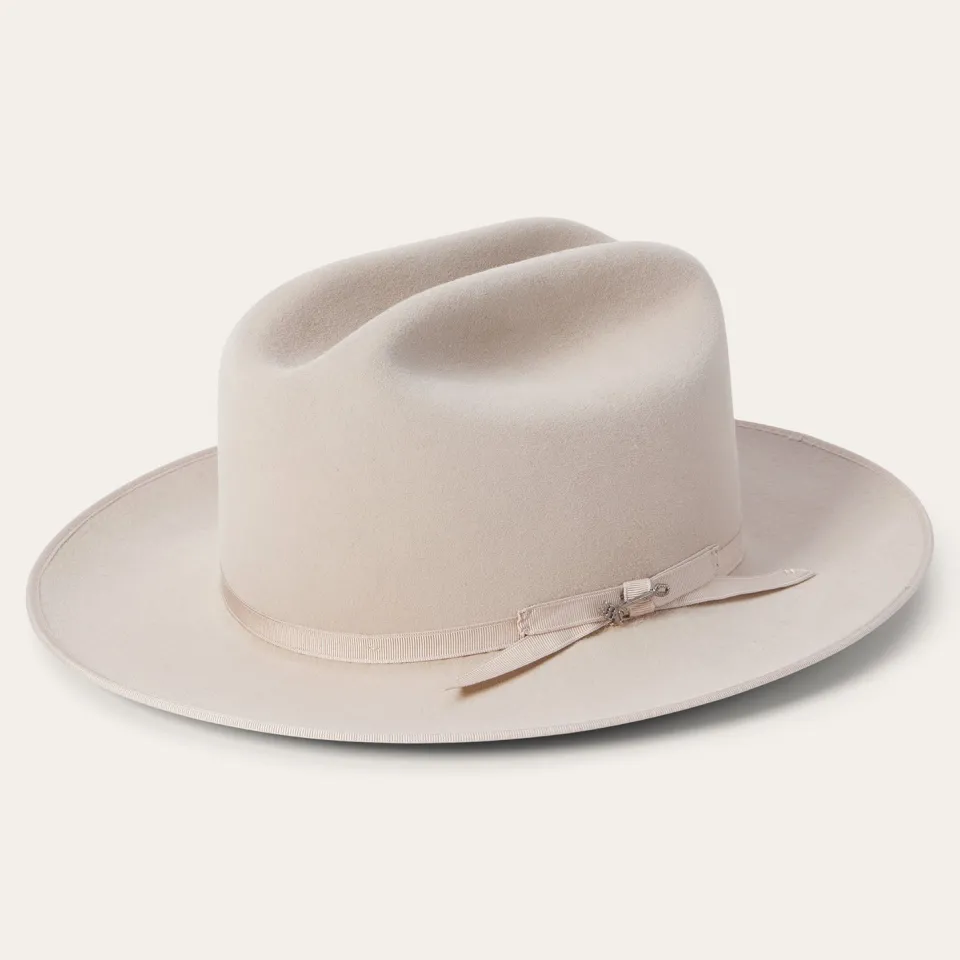 Stetson Open Road Royal Deluxe Hat Silverbelly Outlet