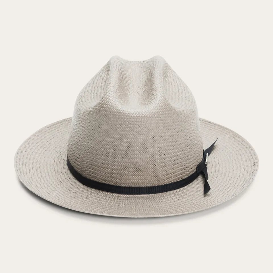 Stetson Open Road Straw Hat Taupe Outlet