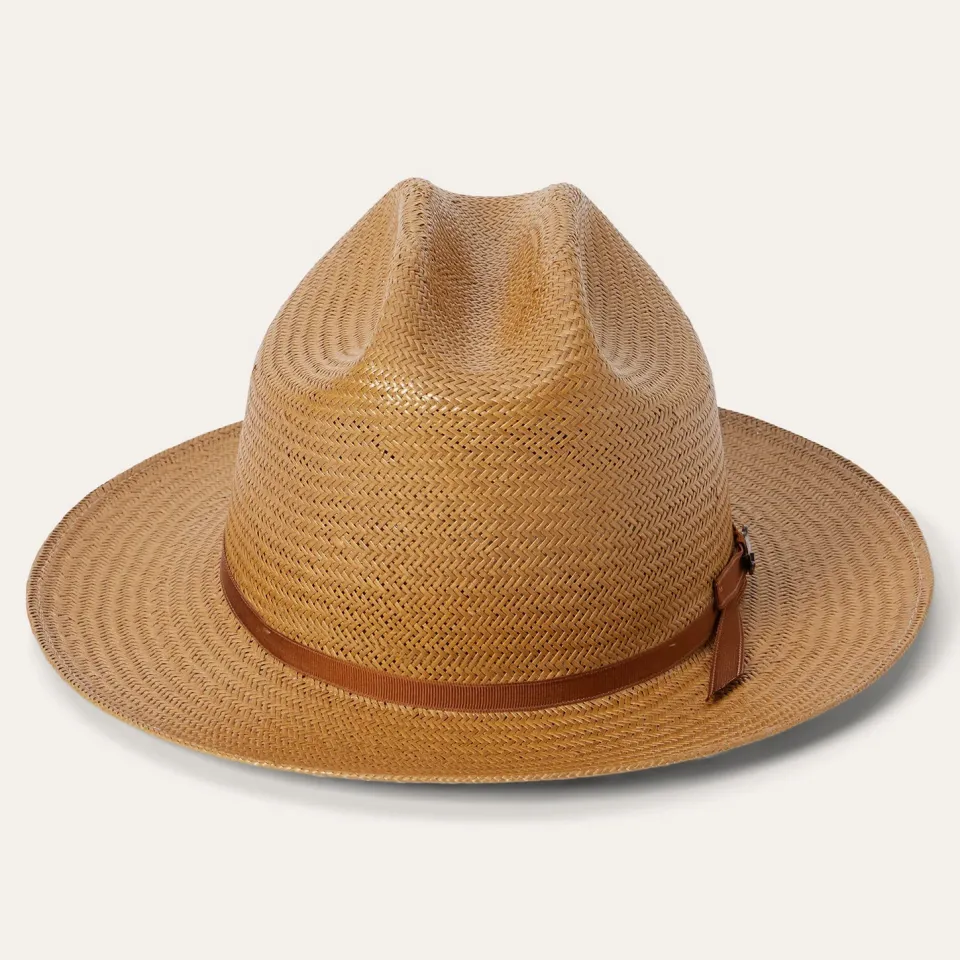 Stetson Open Road Straw Hat Cognac Online