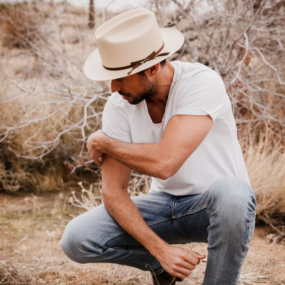 Stetson Open Road Straw Hat Silverbelly Shop