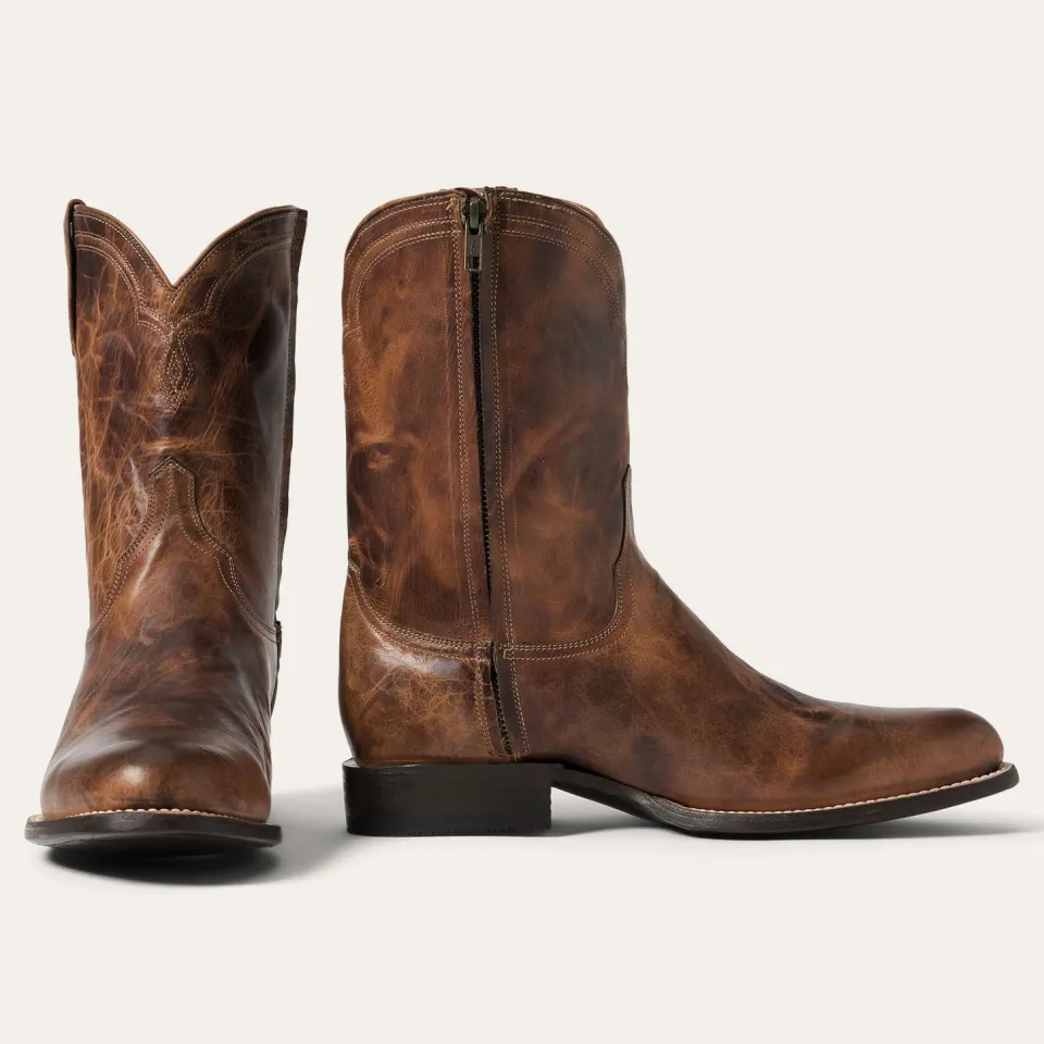 Stetson Rancher Zip Boots Brown Shop