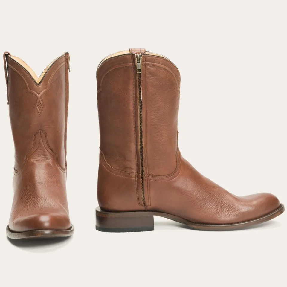 Stetson Rancher Zip Boots Brown Best Sale