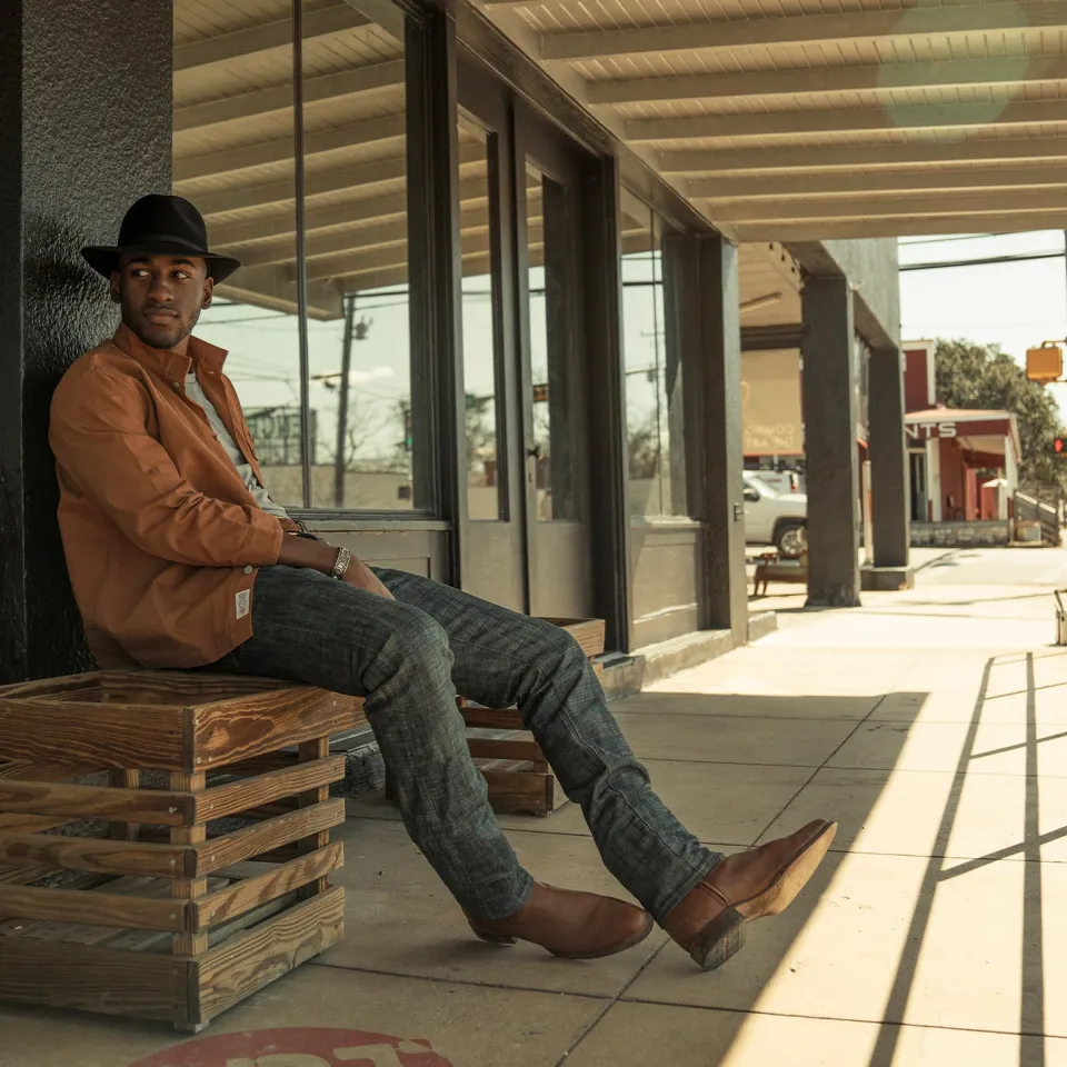 Stetson Rancher Zip Boots Brown Best Sale