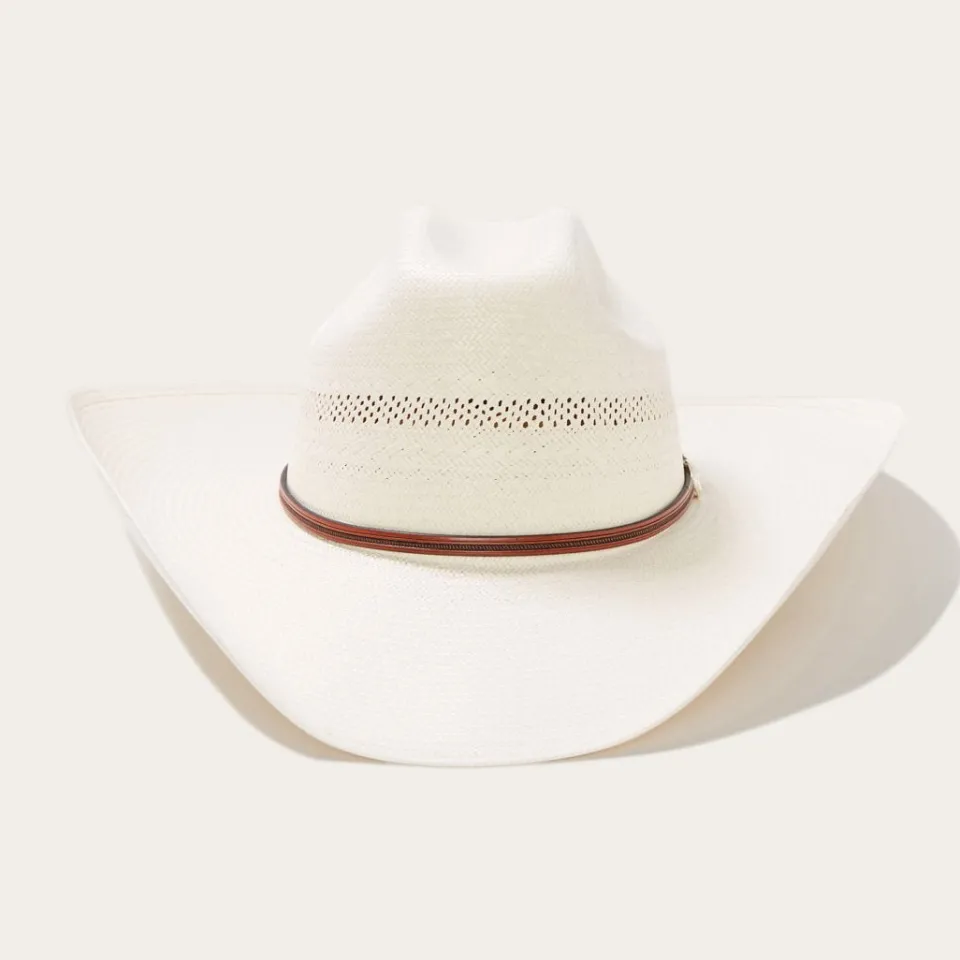 Stetson Rincon 10X Straw Cowboy Hat Natural Flash Sale