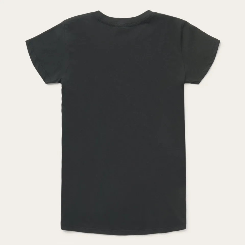 Stetson Rope Print Graphic Tee Black Store