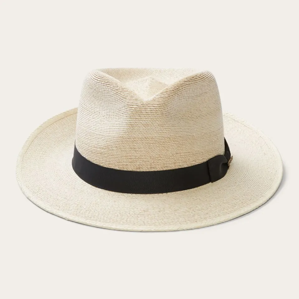 Stetson Rushmore Palm Fedora Natural Best Sale