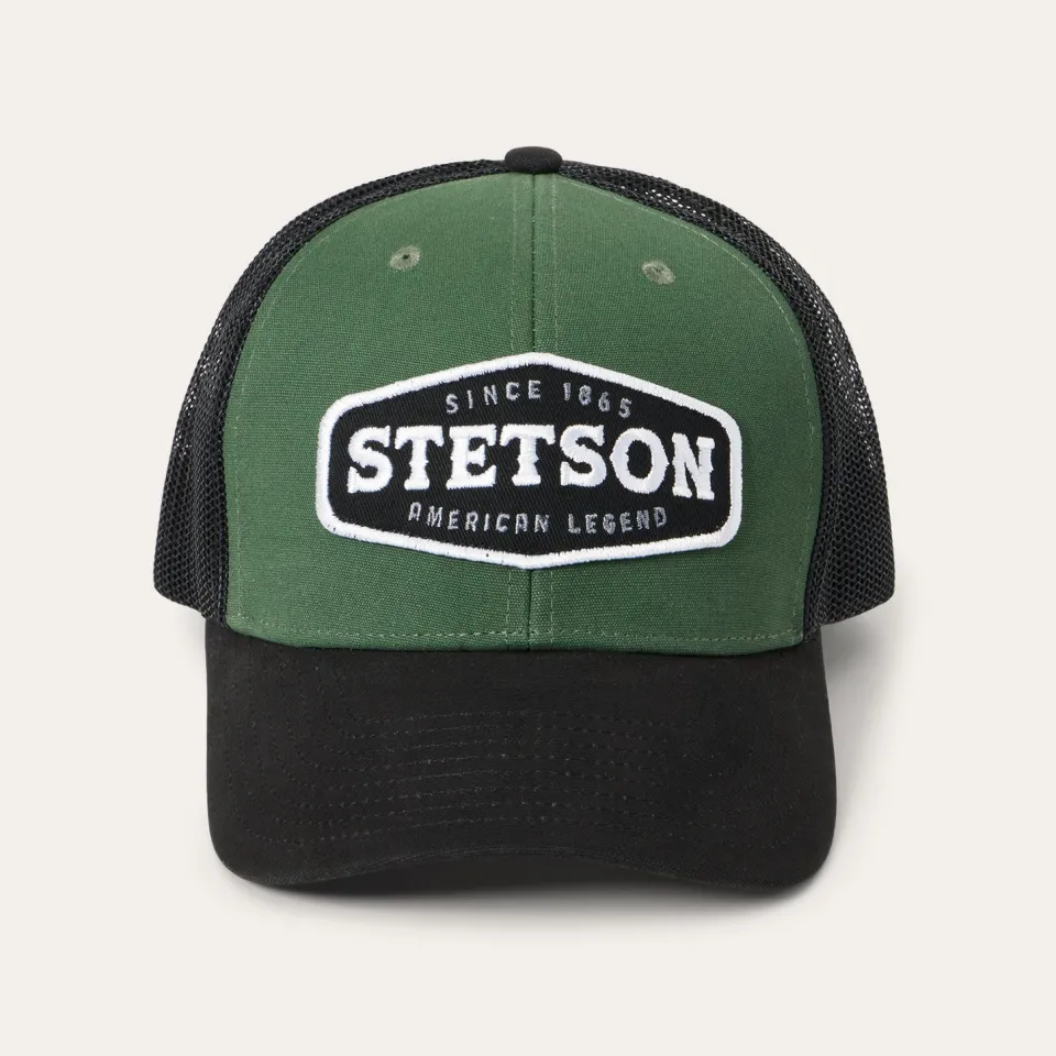 Stetson Sage Legend Trucker Cap Olive New