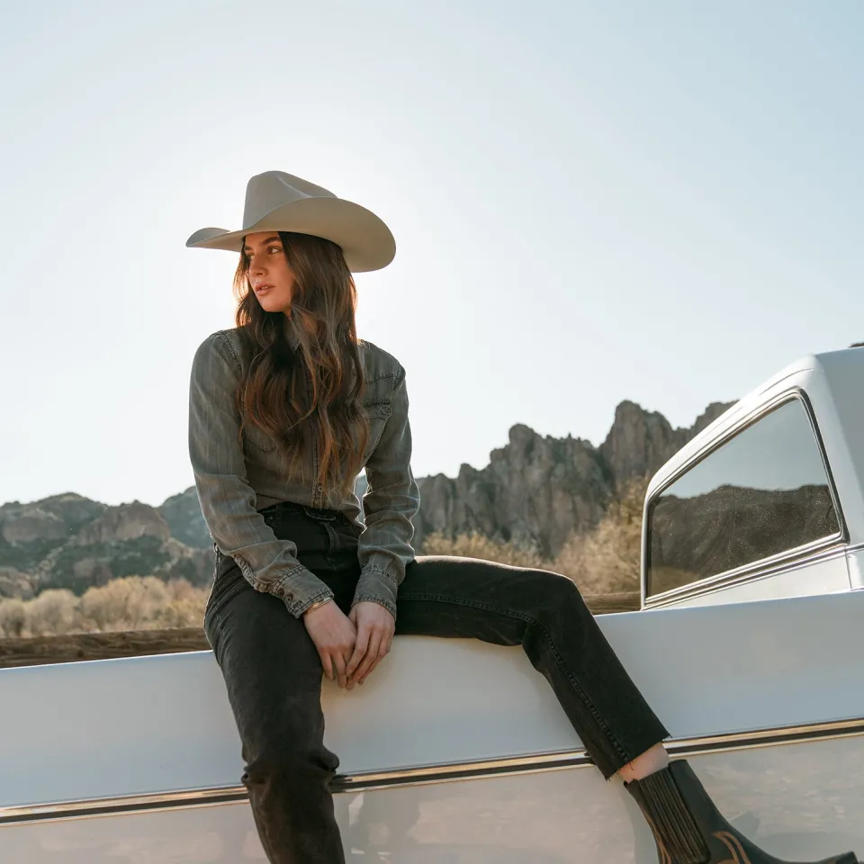 Stetson Shasta 10X Premier Cowboy Hat Mist Grey Best Sale