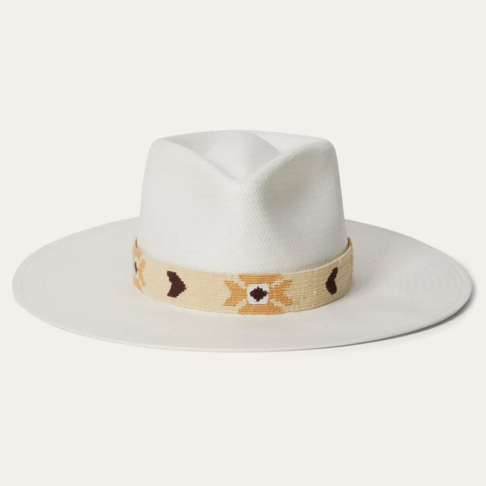 Stetson Sol Straw Fedora Bleach Online