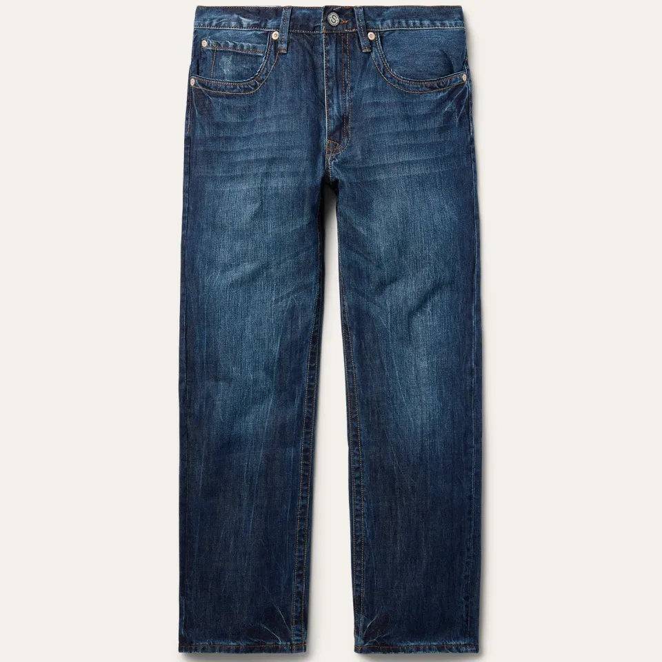 Stetson 1520 Standard Fit Jeans Blue Discount